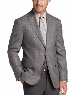 Joseph Abboud Modern Fit Sport Coat, Gray Check