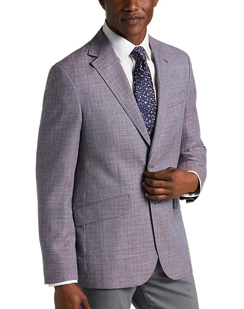 Joseph Abboud Modern Fit Sport Coat, Berry