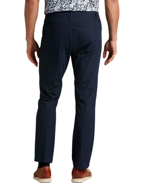 Awearness Kenneth Cole Slim Fit AWEAR-TECH 5-Pocket Tech Pant, Charcoal - Image 2