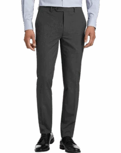 Calvin Klein Jayden Skinny Fit Stretch Dress Pant, Gray