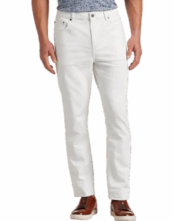 Joseph Abboud Modern Fit Jeans, White