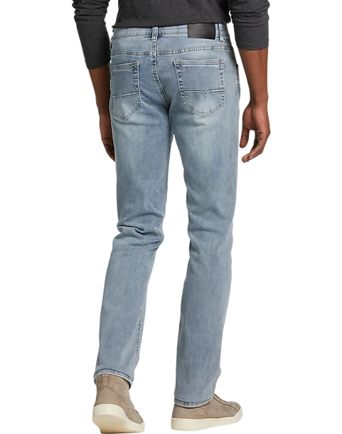Black Bull Modern Fit MAD 5-Pocket Jeans, Light Wash - Image 2