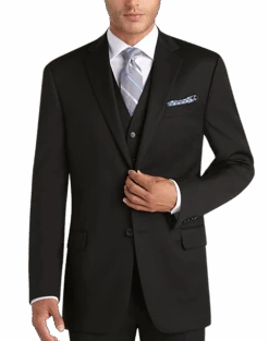 Joseph Abboud Modern Fit Suit Separates Coat, Black