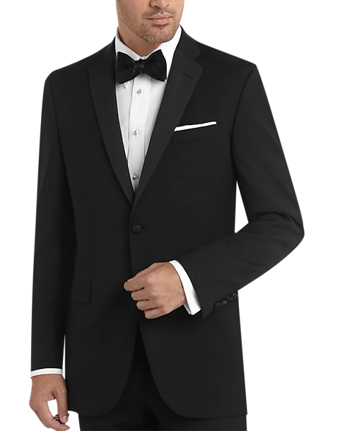 BLACK By Vera Wang Notch Slim Fit Tuxedo, Black