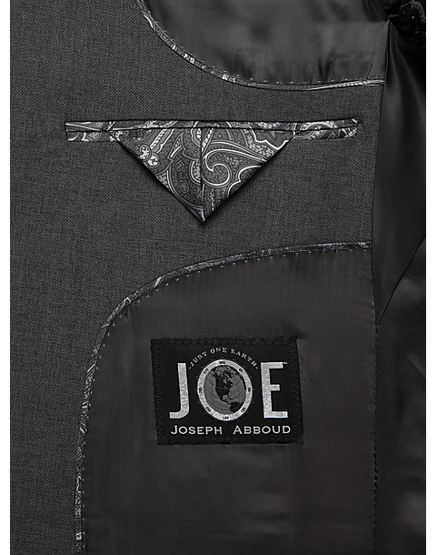JOE Joseph Abboud Charcoal Gray Executive Fit Suit - Image 4