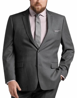 JOE Joseph Abboud Charcoal Gray Executive Fit Suit