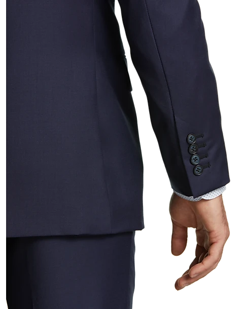 JOE Joseph Abboud Postman Blue Slim Fit Suit - Image 2