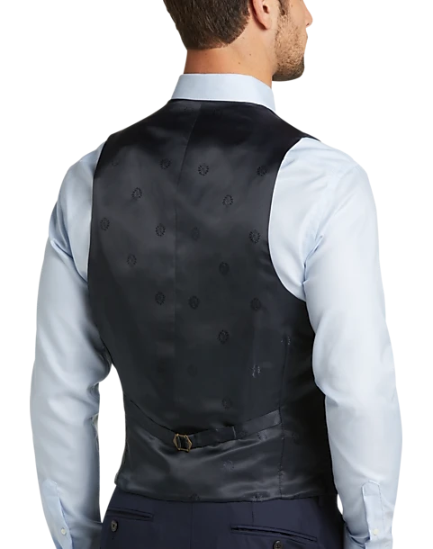 Lauren By Ralph Lauren Classic Fit Suit Separates Vest, Navy - Image 2