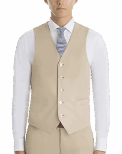 Lauren By Ralph Lauren Classic Fit Suit Separates Vest, Tan