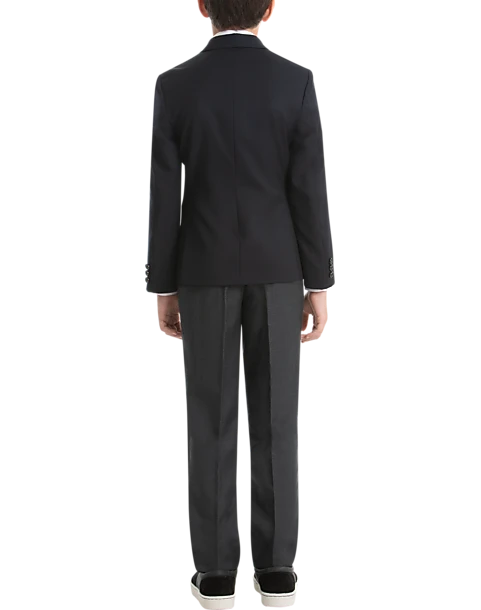 Lauren By Ralph Lauren Boys (Sizes 4-7) Suit Separates Coat, Light Gray Sharkskin - Image 2