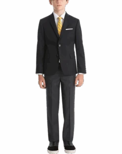 Lauren By Ralph Lauren Boys (Sizes 4-7) Suit Separates Coat, Light Gray Sharkskin