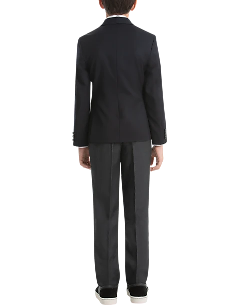 Lauren By Ralph Lauren Boys (Size 8-20) Coat, Charcoal - Image 2