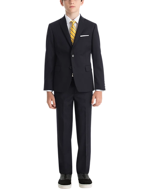 Lauren By Ralph Lauren Boys (Sizes 8-20) Suit Separates Pants, Gray Sharkskin