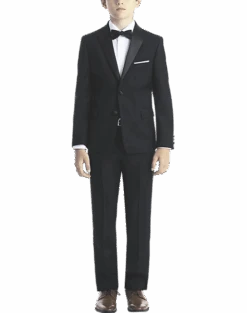 Lauren By Ralph Lauren Boys (Sizes 4-7) Suit Separates Tuxedo Jacket, Black