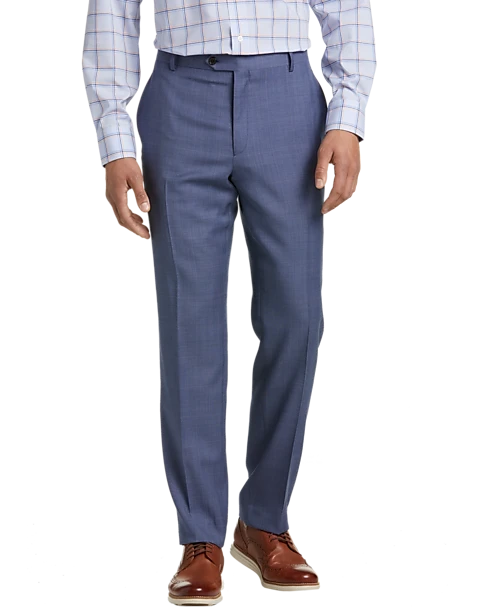 Lauren By Ralph Lauren Classic Fit Suit, Blue Plaid - Image 3