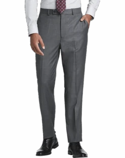Calvin Klein X-Fit Slim Fit Suit Separates Pants, Gray Sharkskin