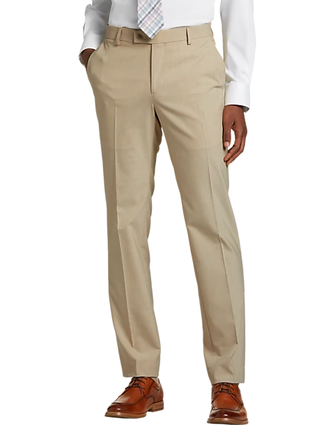 Egara Skinny Fit Suit Separates Pants, Tan