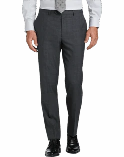 Lauren By Ralph Lauren Classic Fit Suit, Gray Plaid