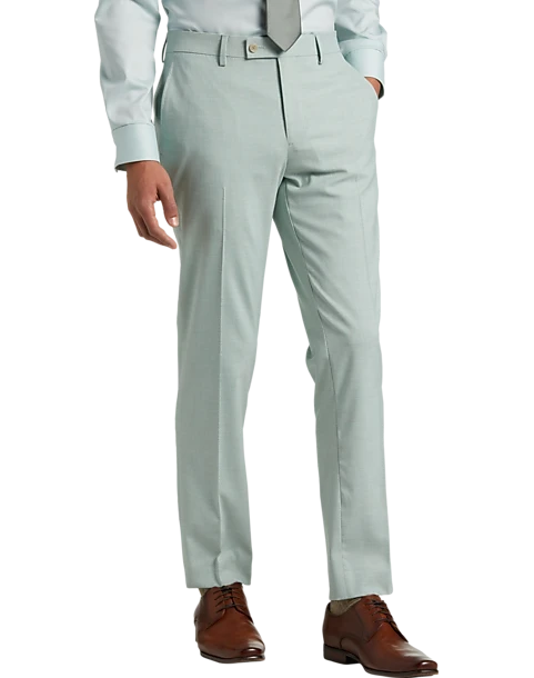 Egara Skinny Fit Suit Separates Pants, Green
