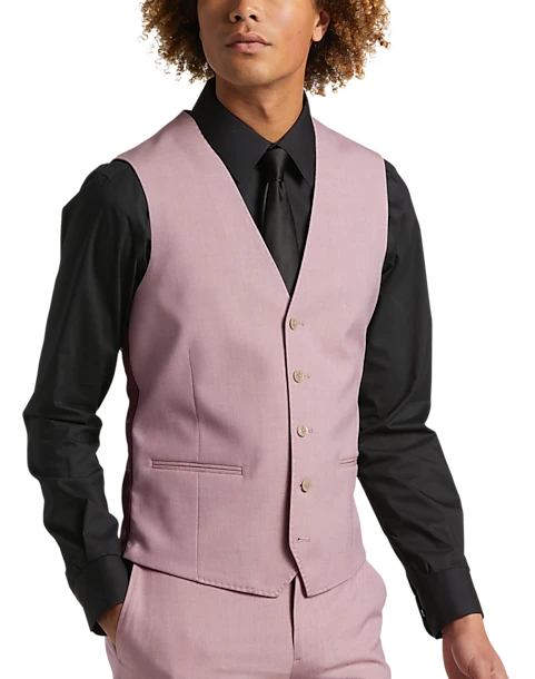 Egara Skinny Fit Suit Separates Vest, Rose
