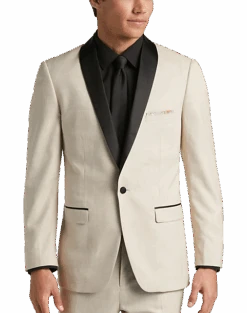 Paisley & Gray Slim Fit Suit Separates Coat, Beige