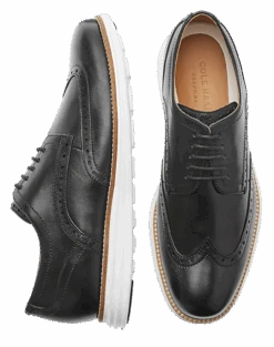 Cole Haan Original Grand Wingtip Oxfords, Cognac