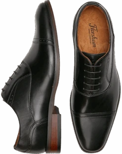 Florsheim Roseto Cap Toe Oxfords, Black
