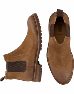 Johnston & Murphy Barrett Chelsea Boots, Tan