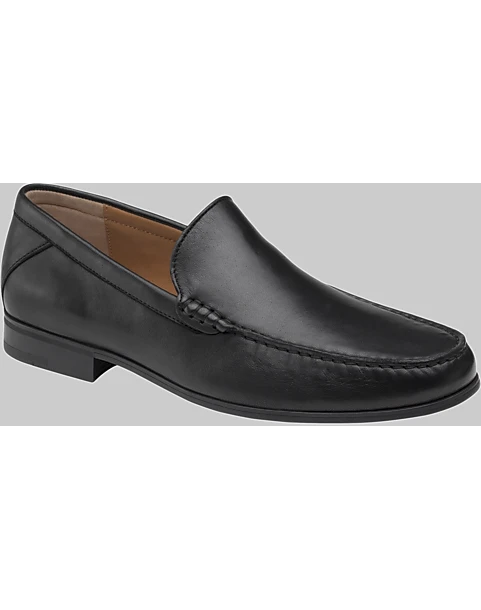 Johnston & Murphy Hawkins Venetian Slip-On Loafers, Black - Image 6