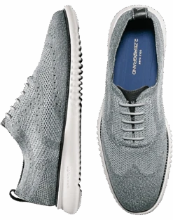 Cole Haan Zerogrand Stitchlite Wingtip Oxfords, Gray