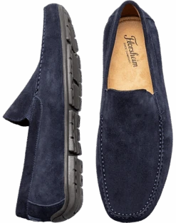 Florsheim Midtown Moc Toe Slip On Shoes, Navy