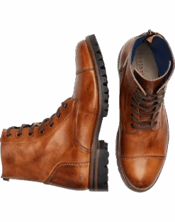 Bed Stu Protege Trek Cap Toe Boots, Brown
