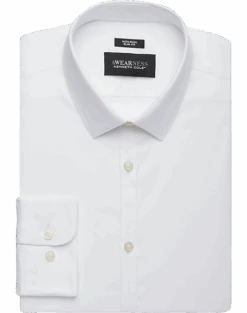 Awearness Kenneth Cole Slim Fit Performance Stretch Dress Shirt, White