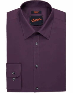 Egara Skinny Fit Dress Shirt, Plum