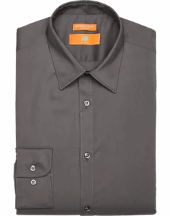 Egara Skinny Fit Dress Shirt, Charcoal