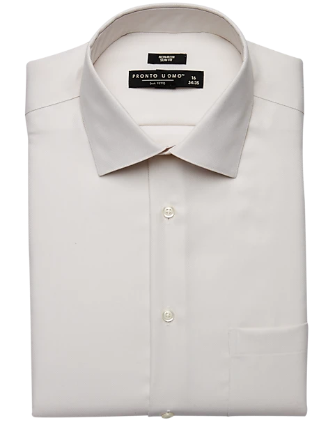 Pronto Uomo Slim Fit Queen's Oxford Dress Shirt, Blue