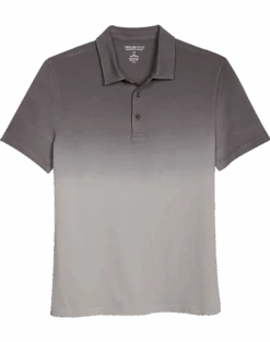 Awearness Kenneth Cole Slim Fit Polo Shirt, Gray Ombre