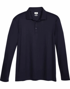 Joseph Abboud Modern Fit Luxe Cotton Polo, Navy
