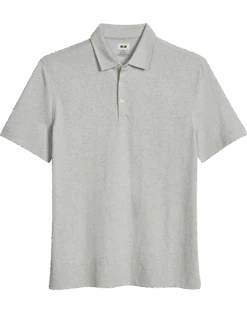 Joseph Abboud Modern Fit Polo, Light Blue Leaves