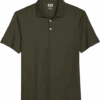 Joseph Abboud Modern Fit Luxe Cotton Polo, Olive Green