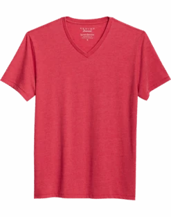 Lucky Brand Classic Fit Burnout T-Shirt, Red