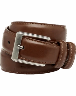 Men's Wearhouse Cognac Boy's Leather Belt