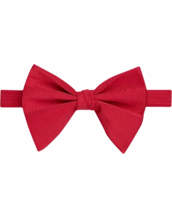 Calvin Klein Teardrop Bow Tie, Red