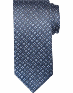 Calvin Klein Narrow Tie, Blue Check
