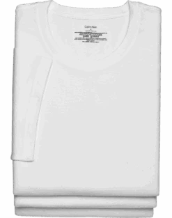 Calvin Klein Crew Neck T-Shirt, 3-Pack, White