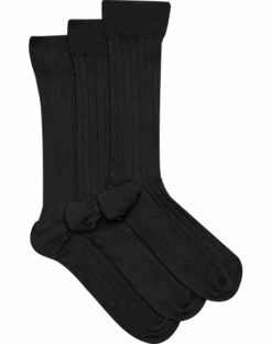 Jos. A. Bank Socks 3-Pack, Black