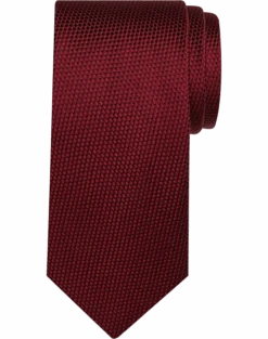 Pronto Uomo Narrow Tie, Burgundy
