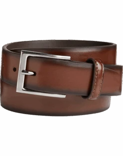 Florsheim Francisco Leather Belt, Scotch