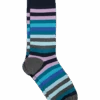 Egara Socks, Navy Stripes