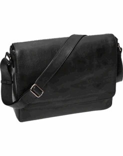 Joseph Abboud Messenger Style Briefcase, Black
